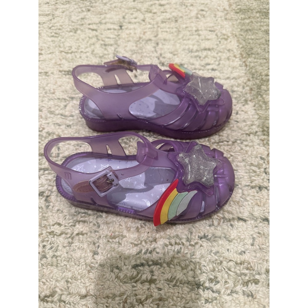 Mini Melissa purple shooting star size 9